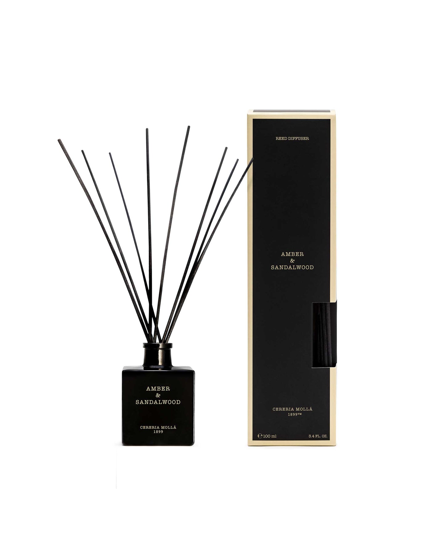 Geurstokken Amber & Sandalwood - Cereria Mollá 1899