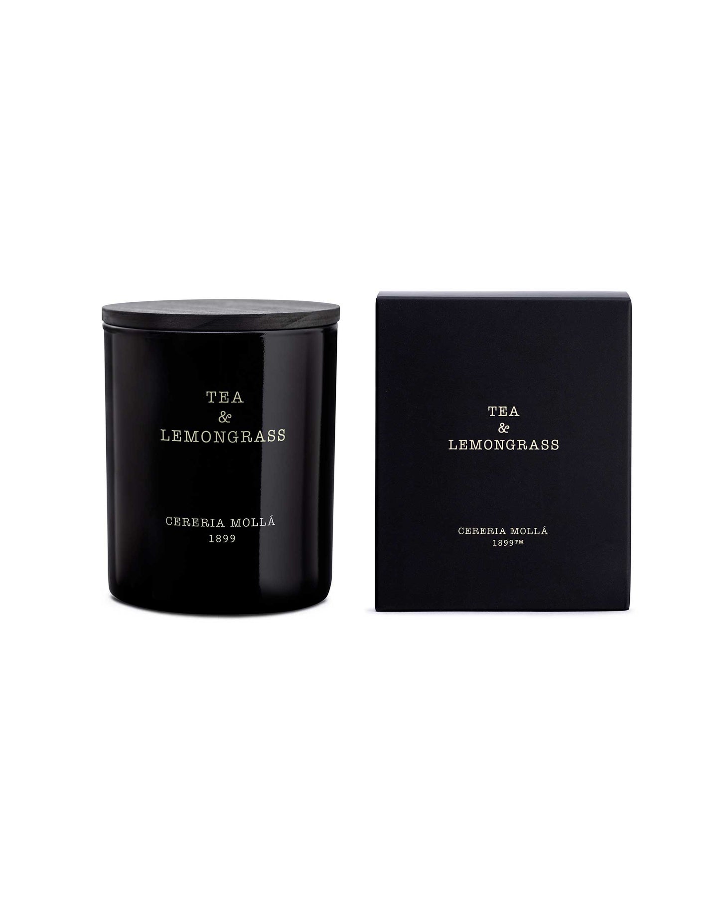 Geurkaars 'Tea & Lemongrass' - Cereria Molla 1899