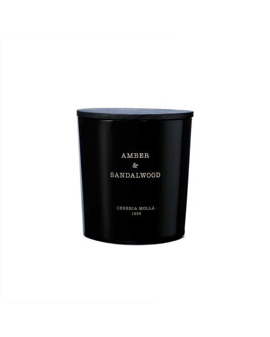 Geurkaars Amber & Sandalwood - Cereria Mollá 1899