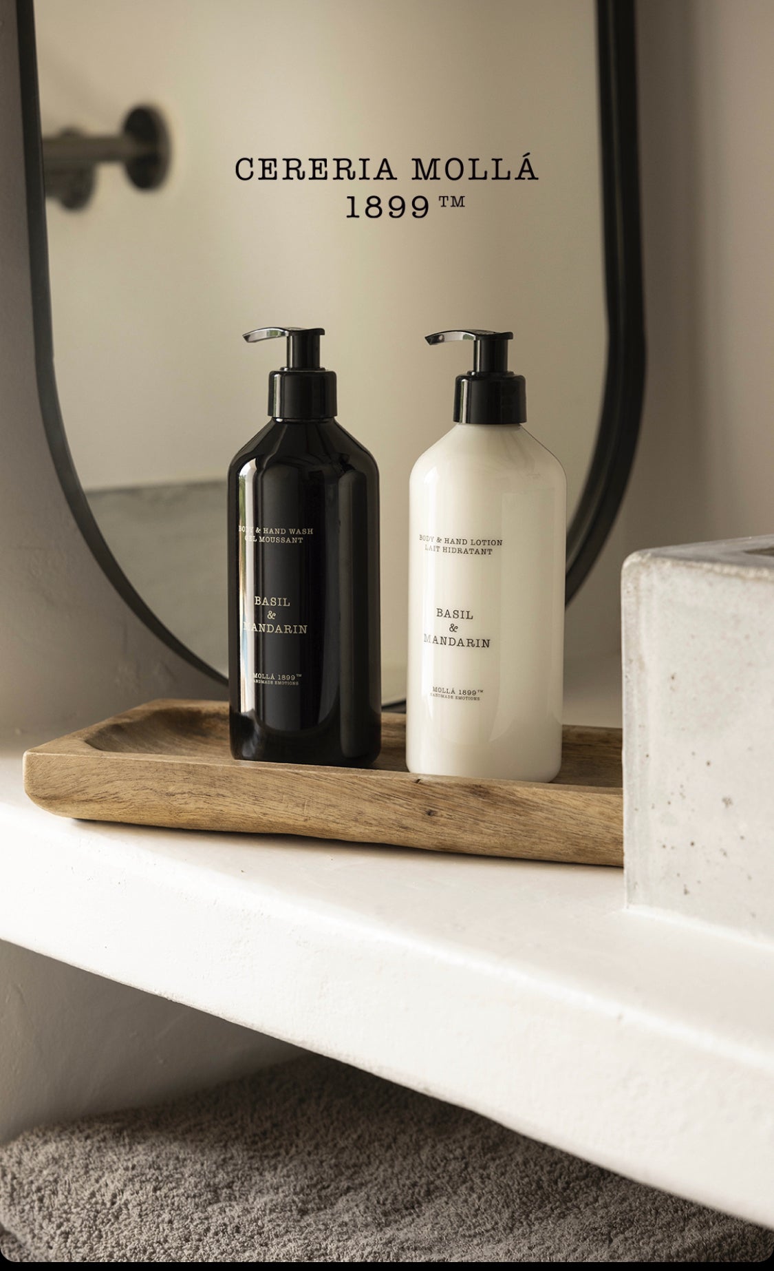 Body & Hand Lotion - Basil & Mandarin