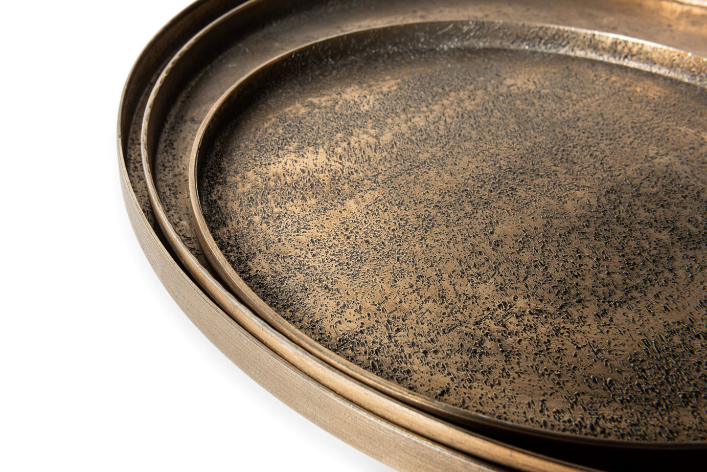 Graphite or Gold Plate, sand texture