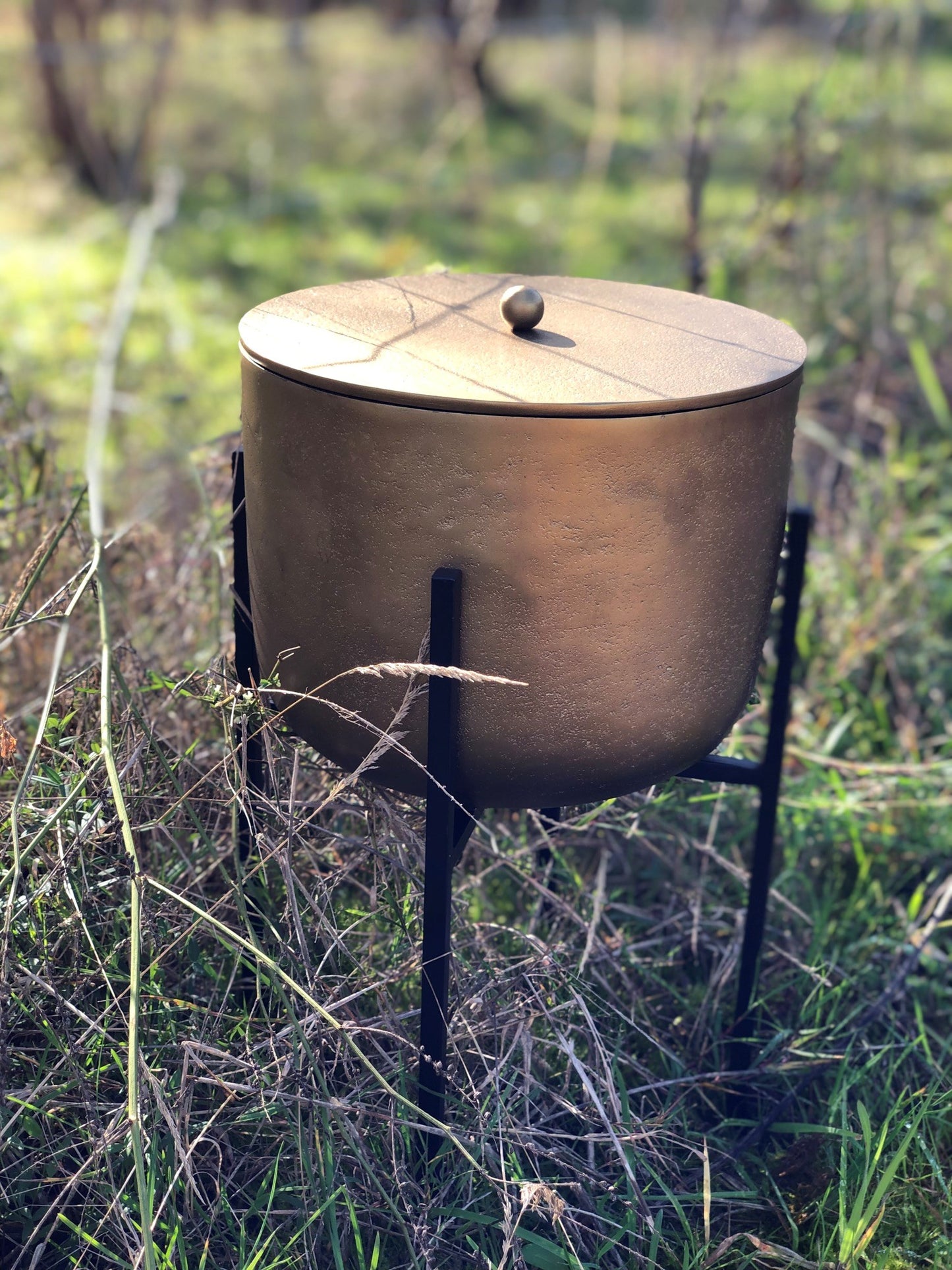 Buitenkaars bronze antique