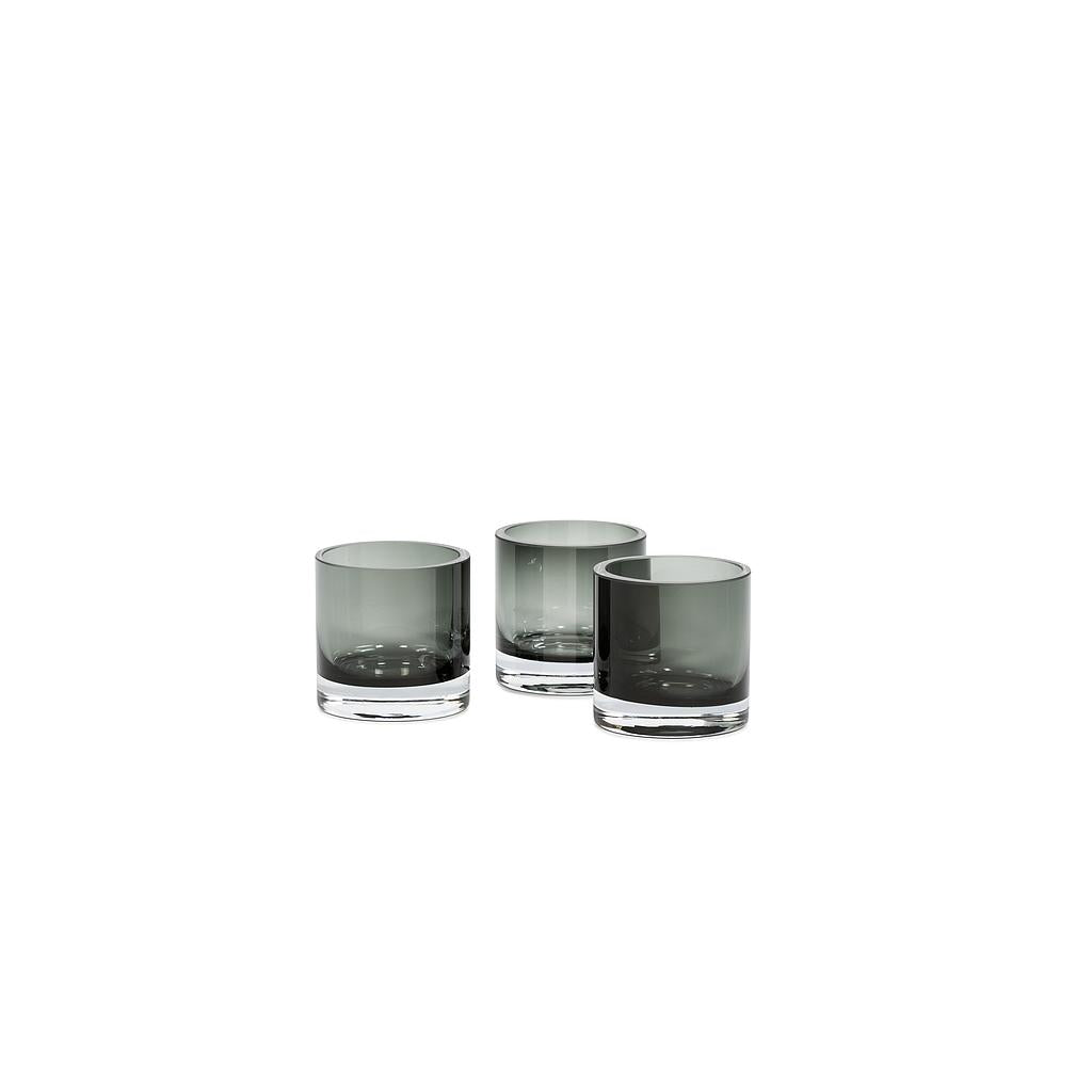 Votive smoke candle holder