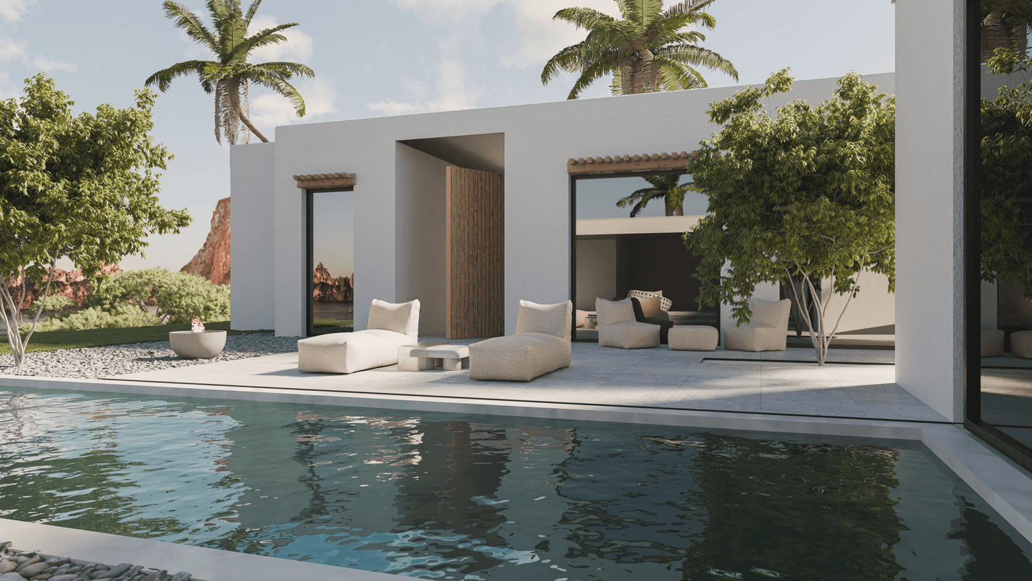 Outdoor Boho Long Chair