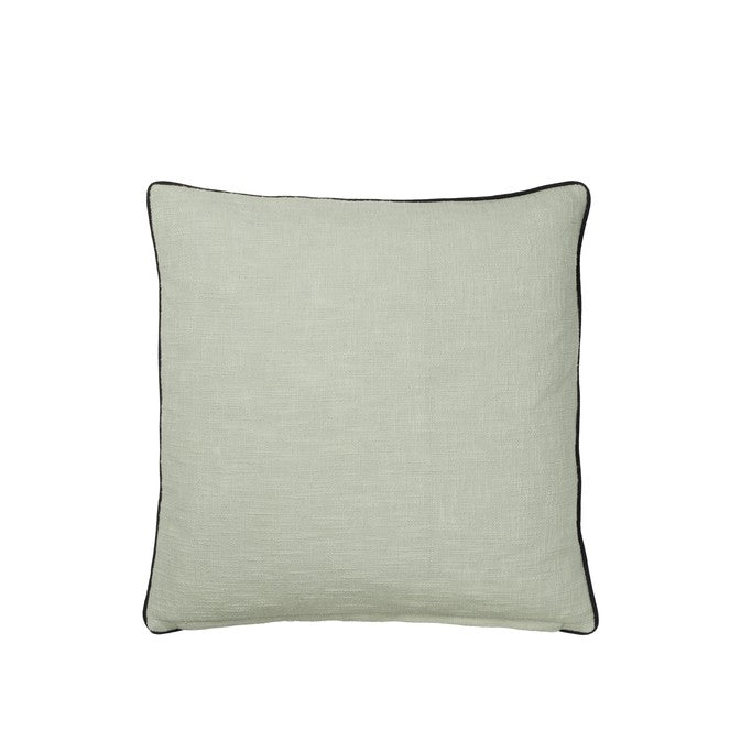 Maja Cushion Cover – katoen – met zwarte bies – 50 x 50 cm
