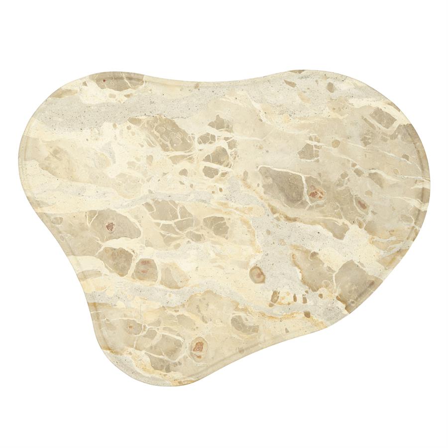 Sofa Tray – Marrone Marble