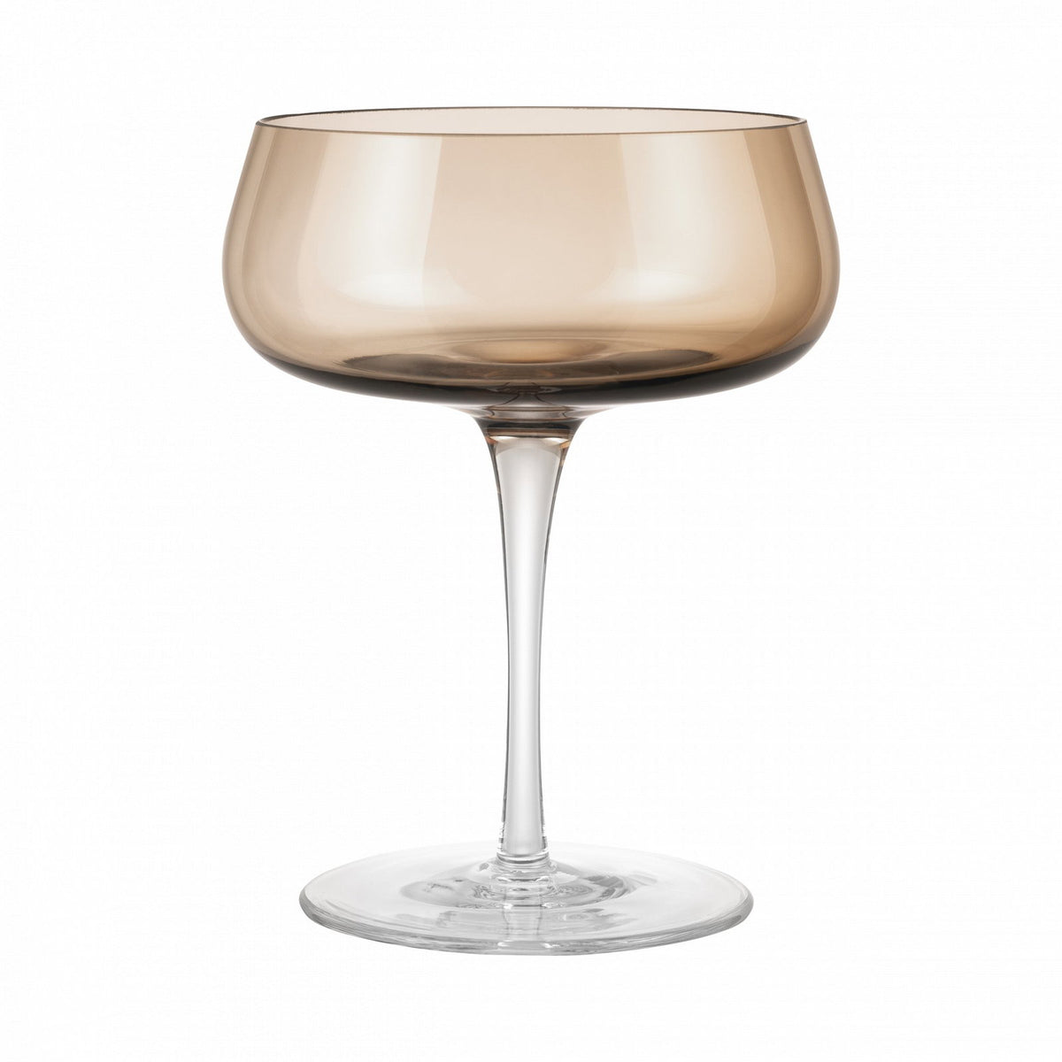 Koffiebruine champagneglazen