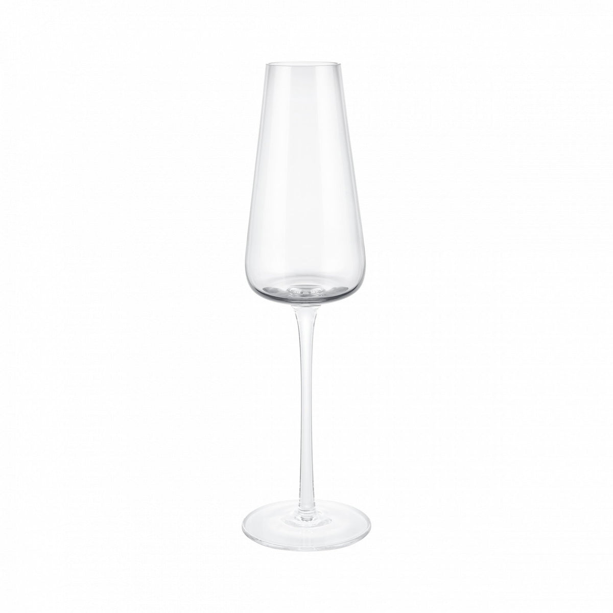 Heldere champagneglazen