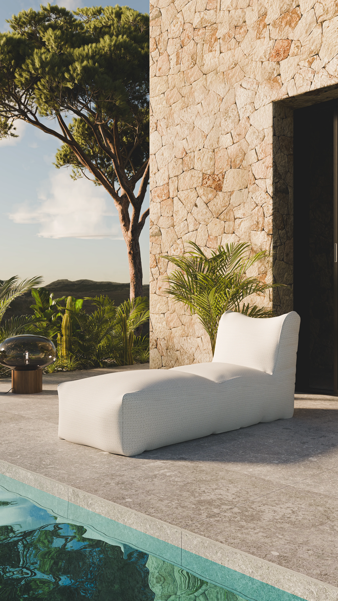 Outdoor Boho Long Chair