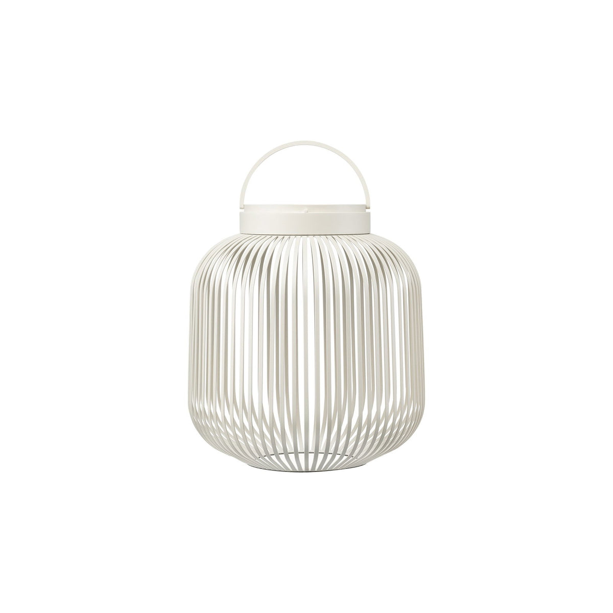 Oplaadbare LED-lamp lichtgrijs maat M