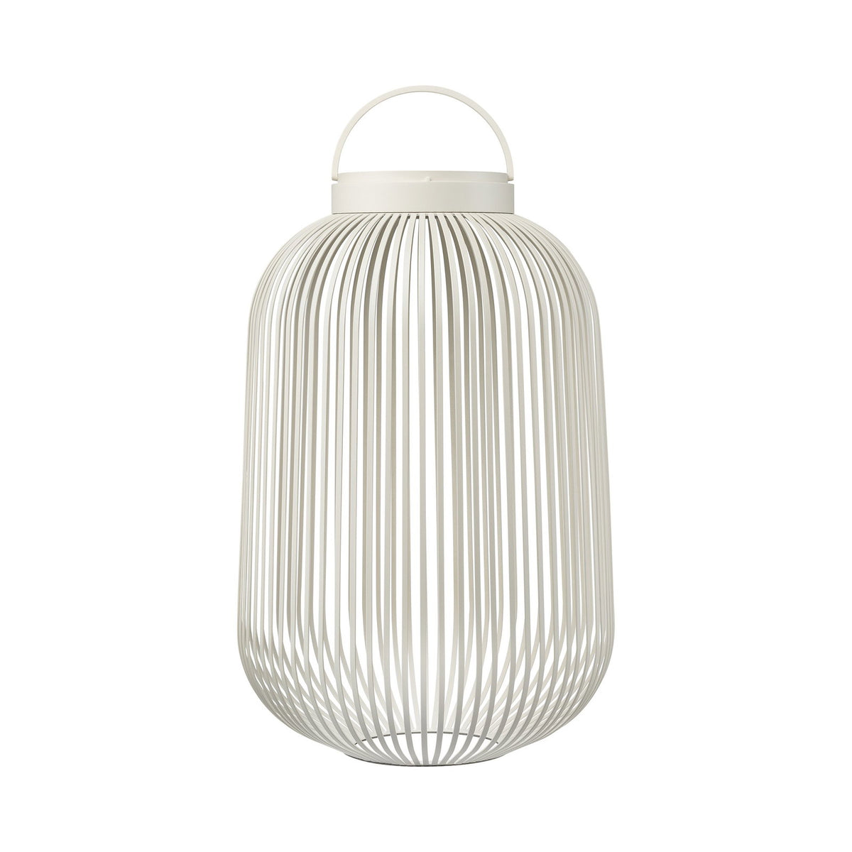 Oplaadbare LED-lamp lichtgrijs maat L