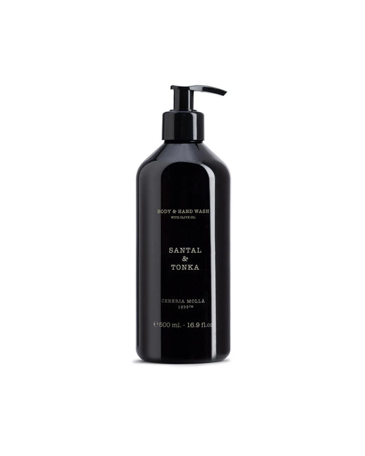 Body & Hand Wash Santal & Tonka – 500 ml Cereria Mollá 1899