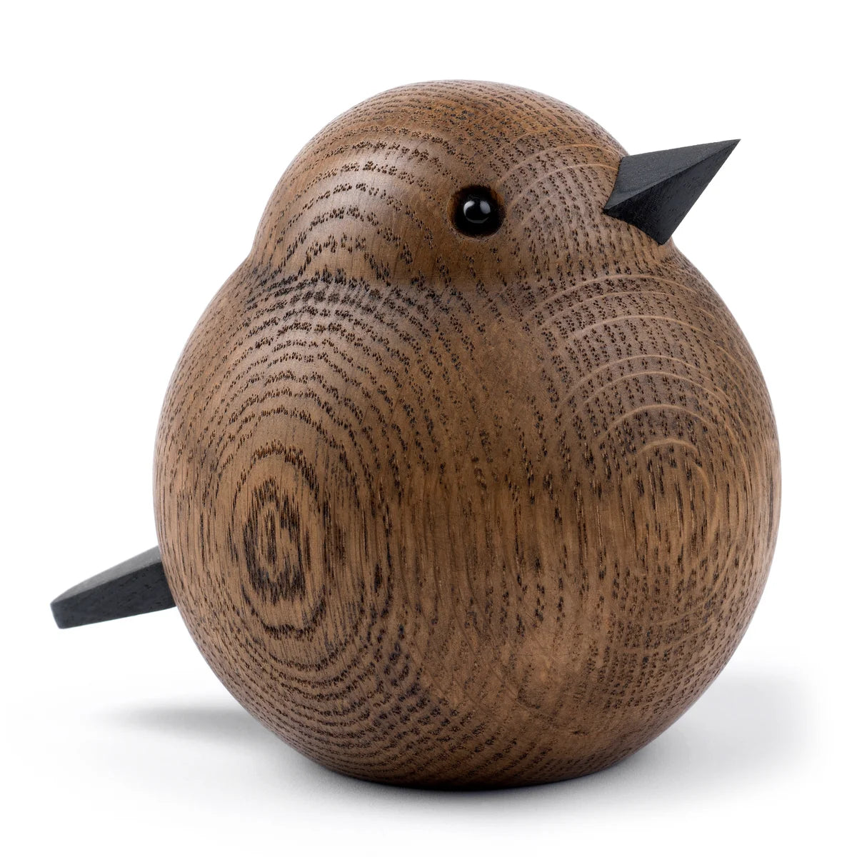 Sparrow houten vogeltje – Smoke Stained Oak