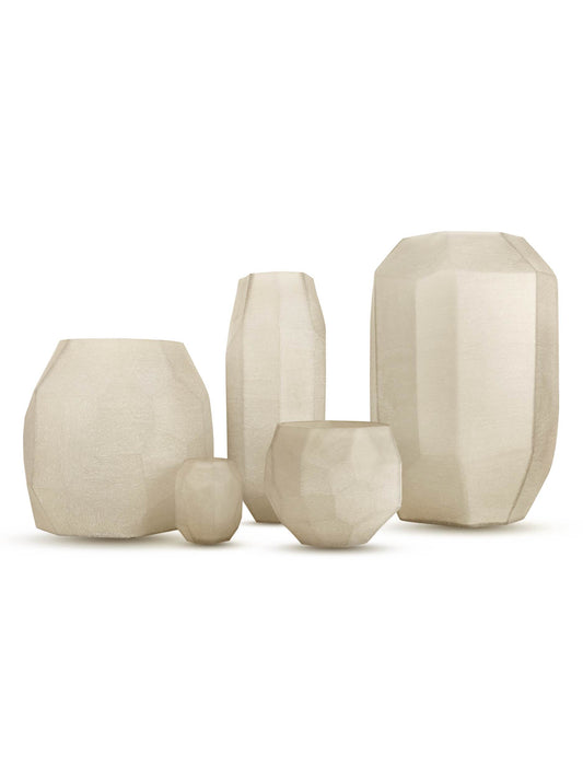 Bungil frosted vase
