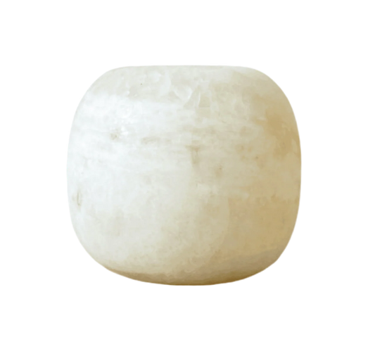 Alabaster theelichthouders rond