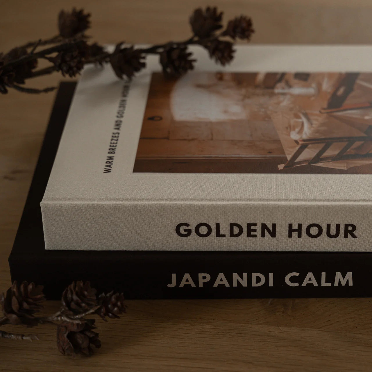 Opbergboeken Golden hour - japandi calm 