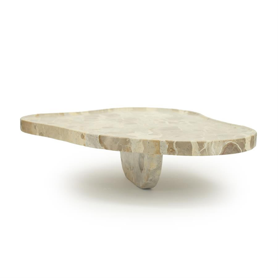 Sofa Tray – Marrone Marble