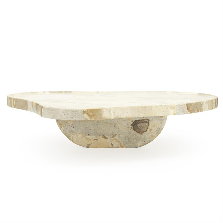 Sofa Tray – Marrone Marble