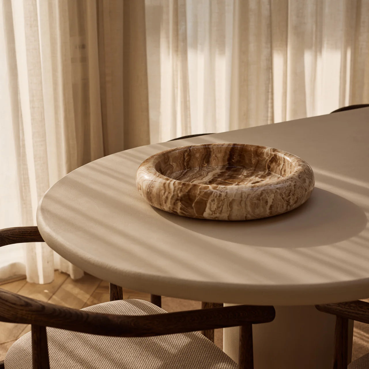 Sandal Onyx Turban Bowl – 40 cm