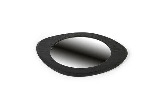 Organic mirror- brushed black