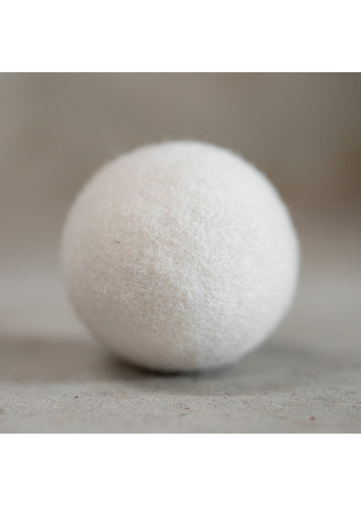 Witte wollen drogerballen voor de droogkast – Van Buren