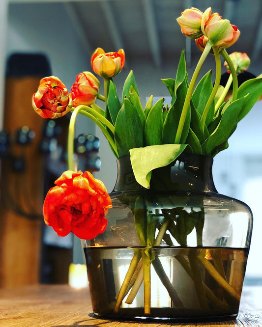 Tulpen vaas – Perfect voor tulpen & pioenen | Geroom Interieur