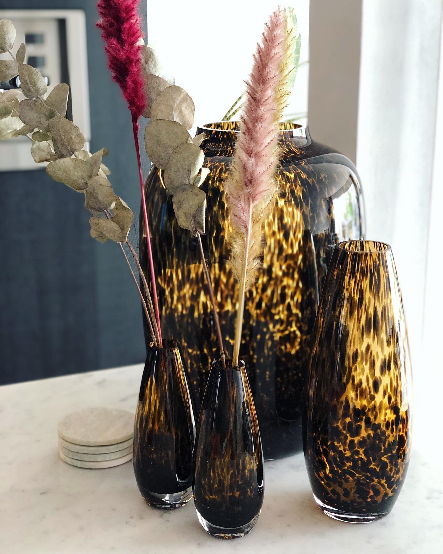 Teardrop Leopard Amber
