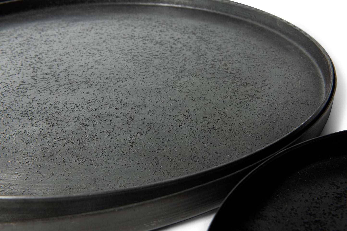 Graphite or Gold Plate, sand texture