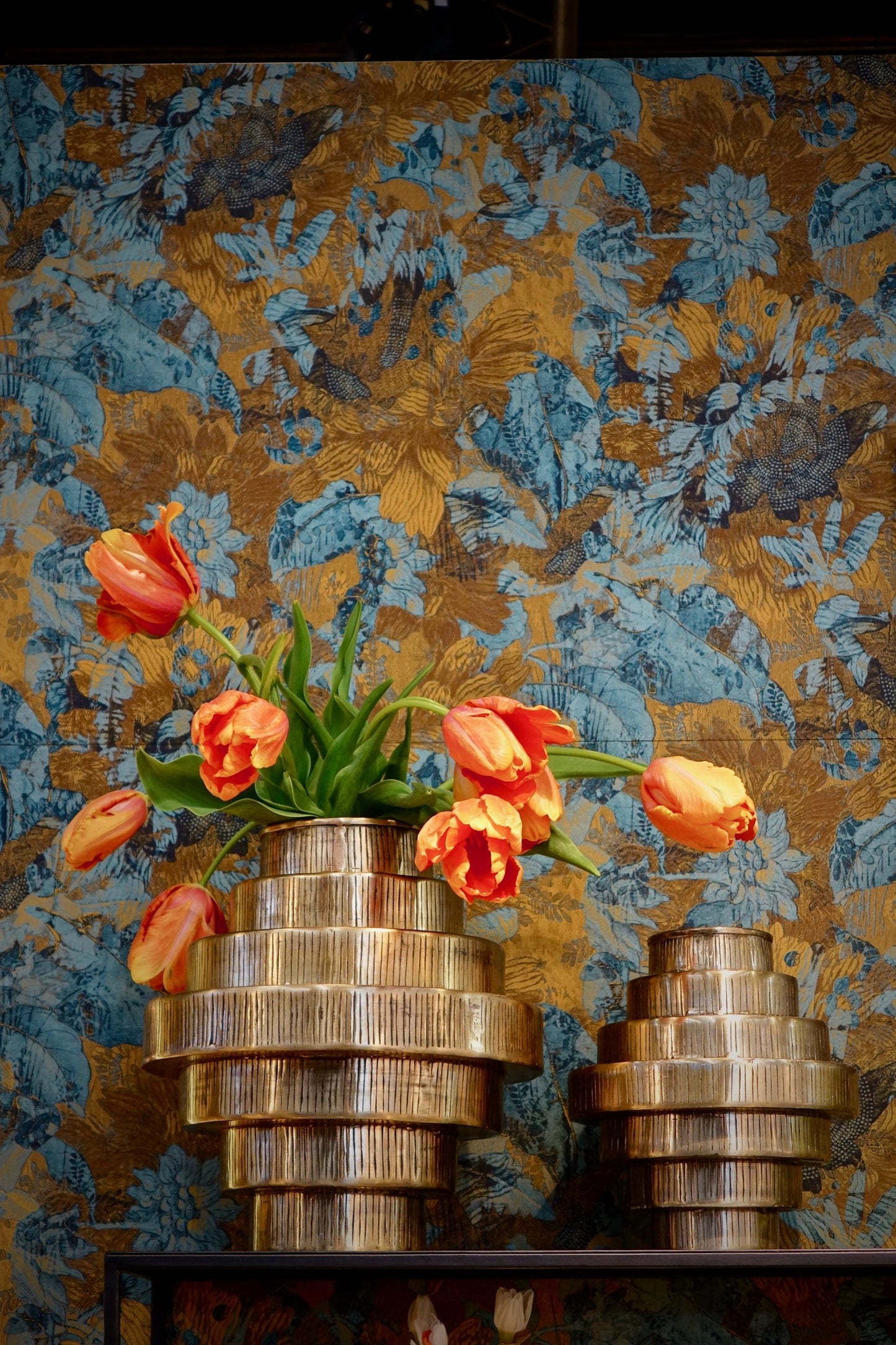 Stairvase antique gold