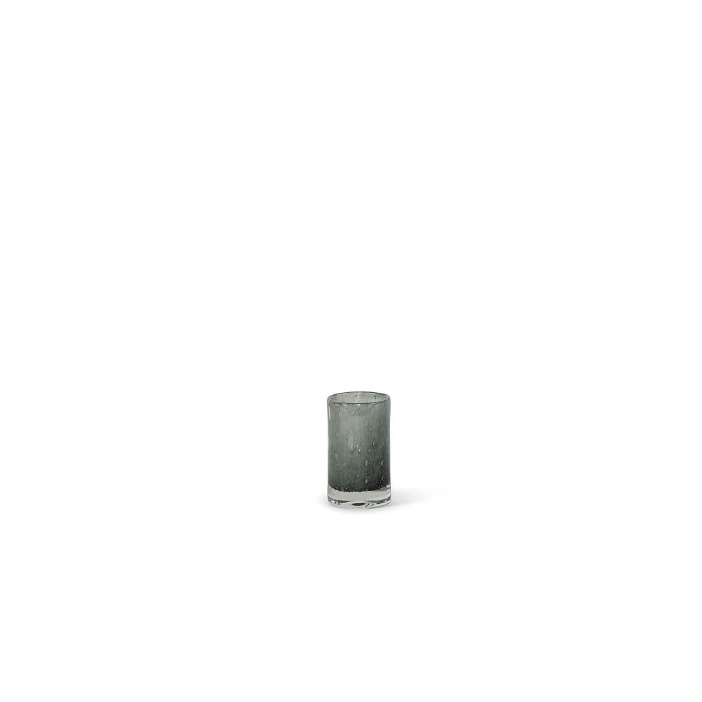Thick votive cylinder- old green